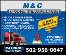 M & C TRUCK TIRE & TRAILER REPAIR logo