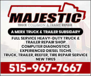 MAJESTIC TRUCK SERVICES *MERX TRUCK & TRAILER Logo