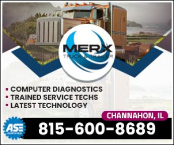 MERX TRUCK & TRAILER: Channahon, IL. Logo