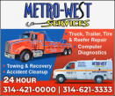 METRO-WEST SERVICES logo