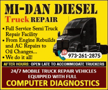 Mi-Dan Diesel Truck Repair LLC. Logo