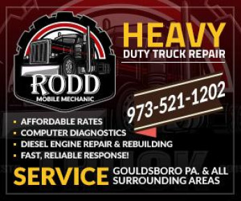 Mobile Mechanic: Heavy Duty Truck Repair Logo
