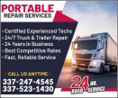 PORTABLE REPAIR SERVICES logo