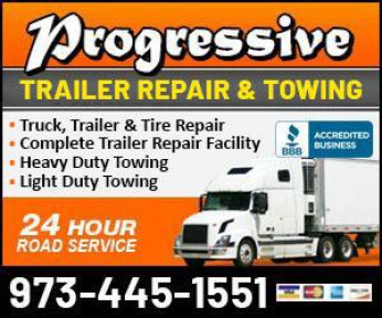 PROGRESSIVE TRAILER REPAIR & TOWING Logo