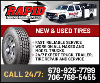 RAPID TRUCK AND TRAILER REPAIR Logo