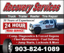 RECOVERY SERVICES logo