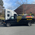 The RED ROVER SERVICE - ROADSIDE REPAIR service vehicle A photo of the RED ROVER SERVICE - ROADSIDE REPAIR service truck