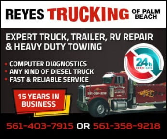 Reyes Trucking of Palm Beach Logo