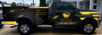 The RHINOS FLEET SERVICES service vehicle A photo of the RHINOS FLEET SERVICES service truck
