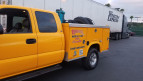 The Richard's Mobile Tire Service service vehicle A photo of the Richard's Mobile Tire Service service truck