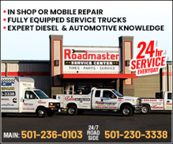 ROADMASTER,INC. IN-SHOP -ONSITE MOBILE REPAIR Logo