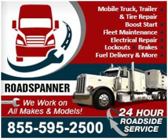 ROADSPANNER - ROADSIDE MOBILE REPAIR Logo