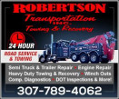 Robertson Transportation Inc Towing and Recovery logo