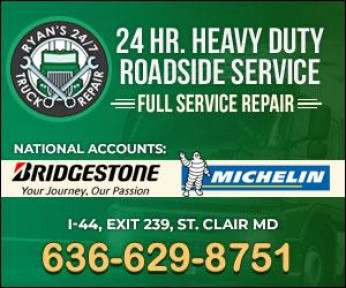 Ryans 24/7 Truck Repair Logo