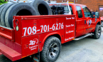 A photo of the SAL'S MOBILE TIRE SERVICE service truck