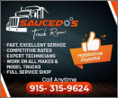 SAUCEDO'S TRUCK  REPAIR logo