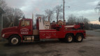 The workshop at SCOTTSBURG EXXON - MOBILE TRUCK REPAIR A photo of the workshop at SCOTTSBURG EXXON - MOBILE TRUCK REPAIR