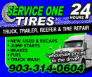 SERVICE ONE TIRES logo