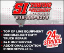SI TOWING & RECOVERY logo