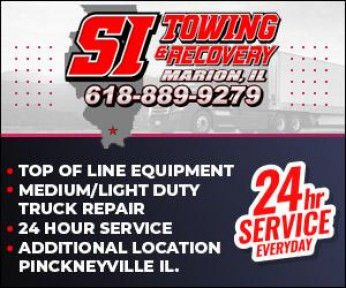 SI TOWING  & RECOVERY Logo
