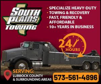 SOUTH PLAINES TOWING & HEAVY WRECKER SERVICE Logo
