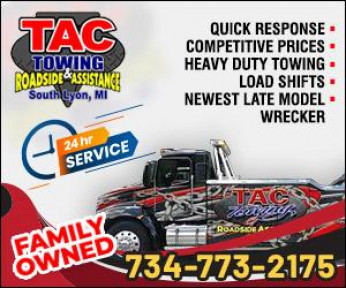 TAC HEAVY DUTY TOWING & ROADSIDE ASSISTANCE Logo