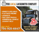 THE LOCAL LOCKSMITH COMPANY logo