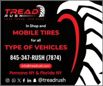 TREAD RUSH Logo
