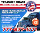 TREASURE COAST DIESEL TRUCK AND TRAILER logo