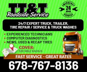 TT&T ROADSIDE SERVICE Logo