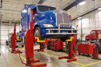 The workshop at WAYNE TRUCK & TRAILER LTD. A photo of the workshop at WAYNE TRUCK & TRAILER LTD.
