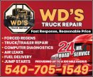 WD's TRUCK REPAIR * SHOP logo