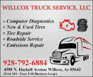 WILLCOX TRUCK SERVICE logo