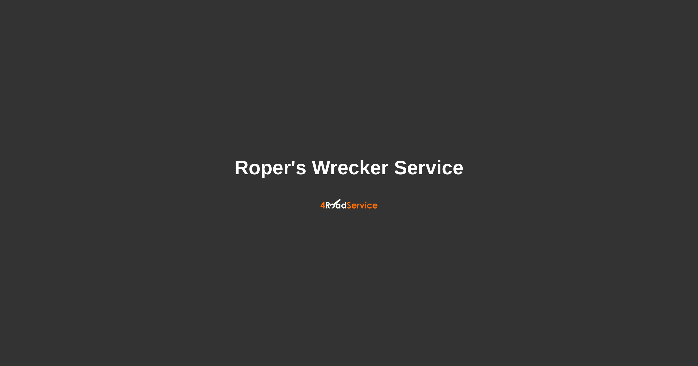 Roper's Wrecker Service in McKinney, TX ・ 4 Road Service