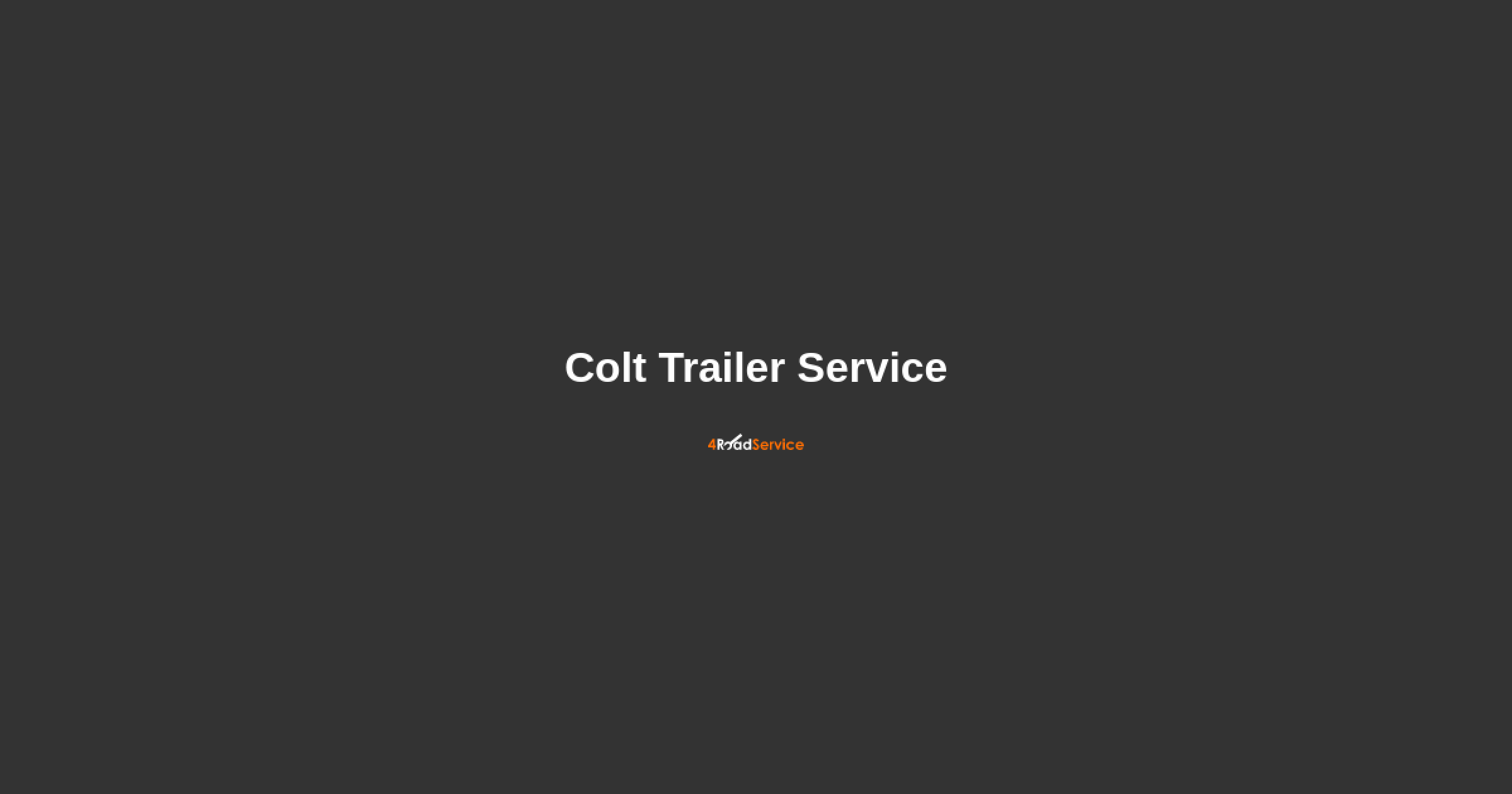 Colt Trailer Service in Sterling, CO ・ 4 Road Service