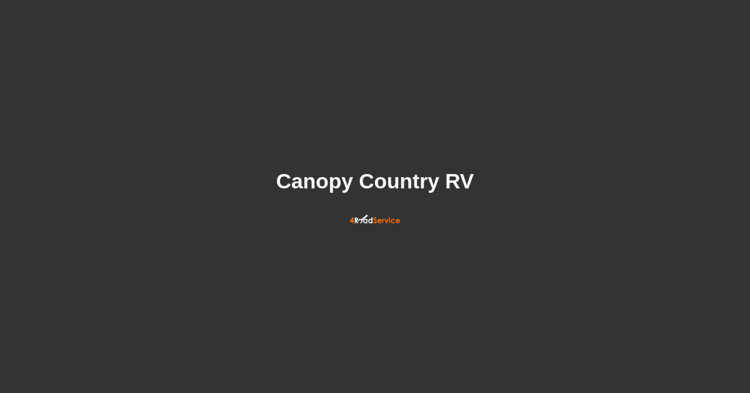 Canopy Country RV in Yakima, WA ・ 4 Road Service